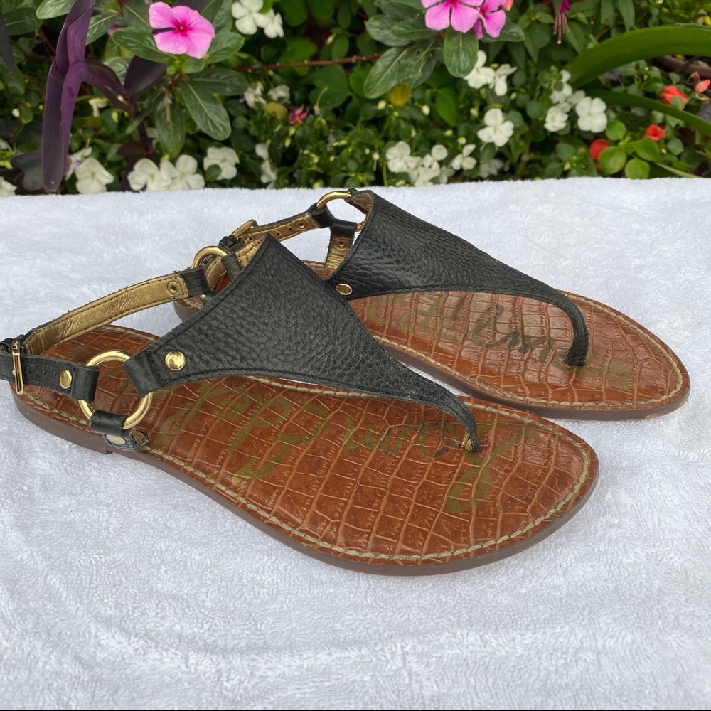 Sam Edelman sz6 black sandal.